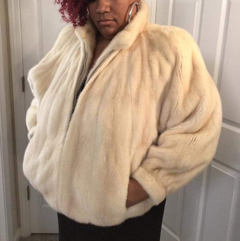 Mink fur